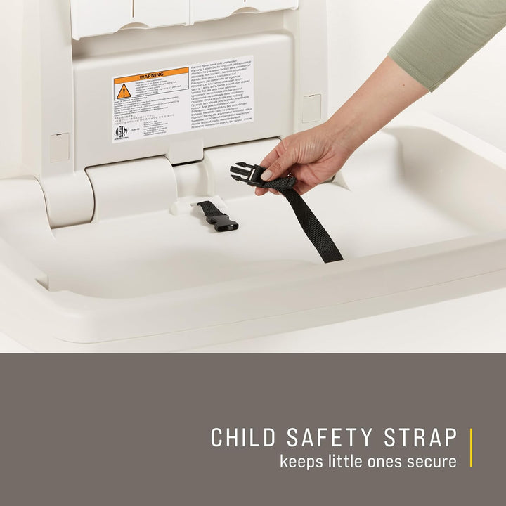 Rubbermaid Commercial Products FG781888LPLAT Horizontale Baby-Wickelstation Modern, Modern