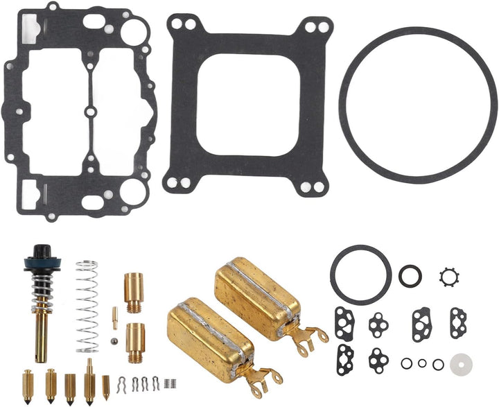KIMISS Vergaser-Reparatursatz Gummi-Metall-Vollvergaser-Umbausatz für EDELBROCK 1405 1406 1407 1409