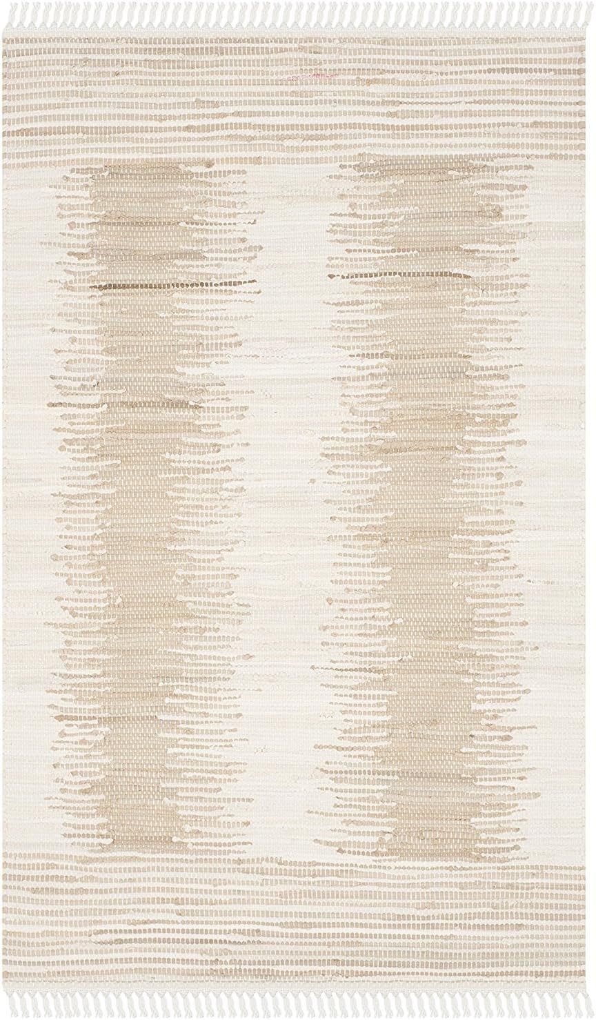 SAFAVIEH Modern Teppich für Wohnzimmer, Esszimmer, Schlafzimmer - Montauk Collection, Kurzer Flor, B