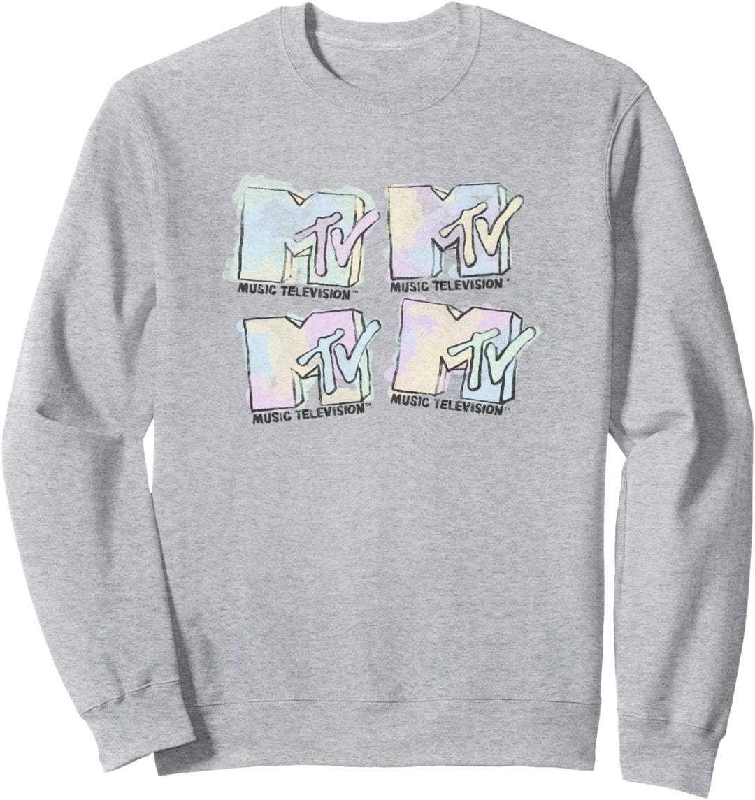 MTV Sketchy MTV Grid Sweatshirt