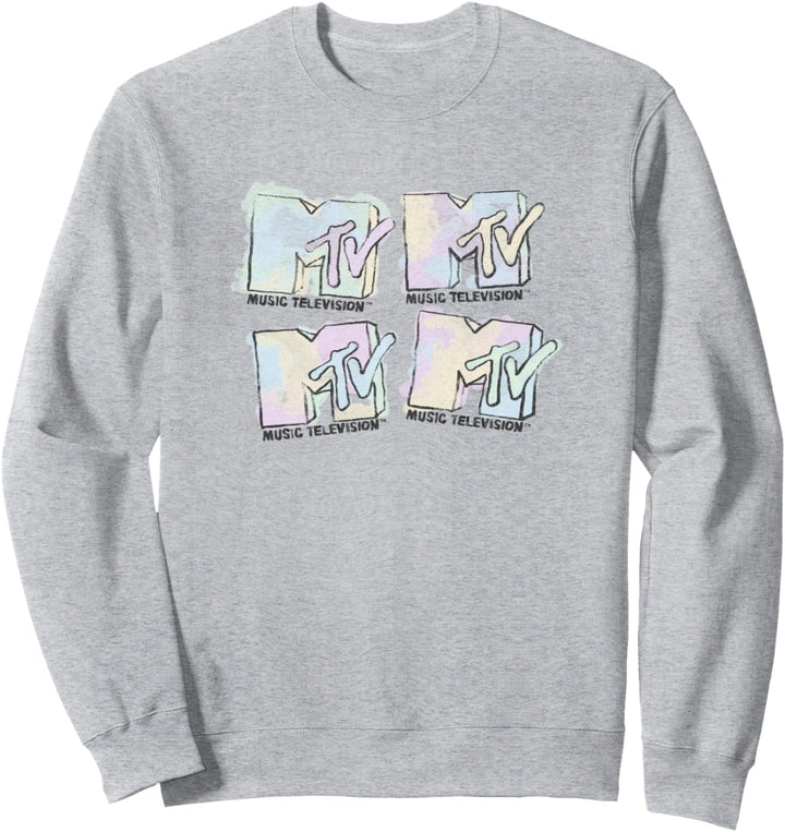 MTV Sketchy MTV Grid Sweatshirt