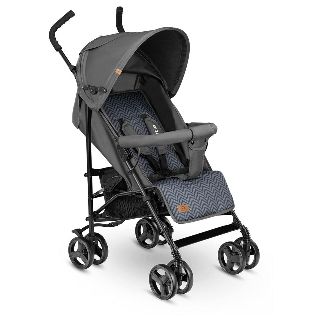 LIONELO Elia Buggy klein zusammenklappbar Kinderwagen bis 15 kg, Rücken und Fussstützenverstellung H