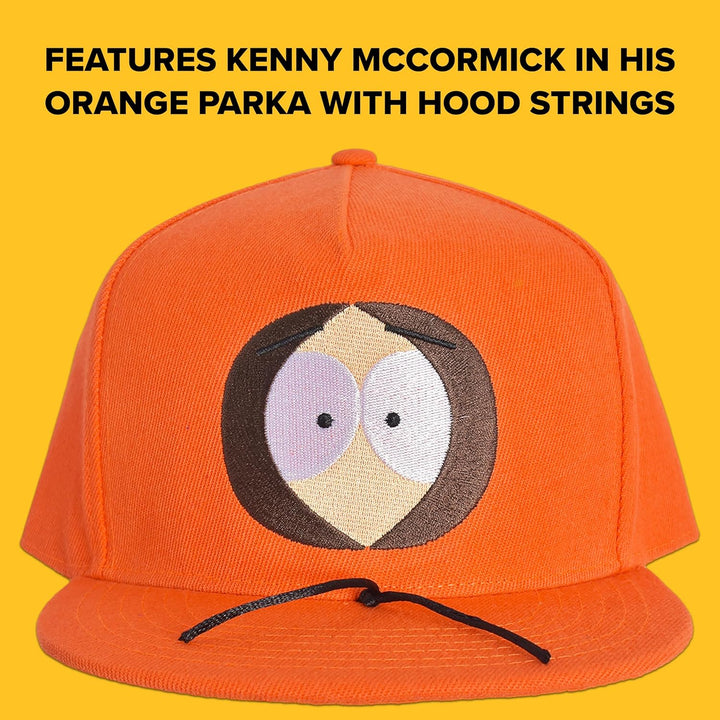 Concept One Unisex South Park Cap, Adjustable Snapback Baseball Hat with Flat Brim Baseballkappe, Ke