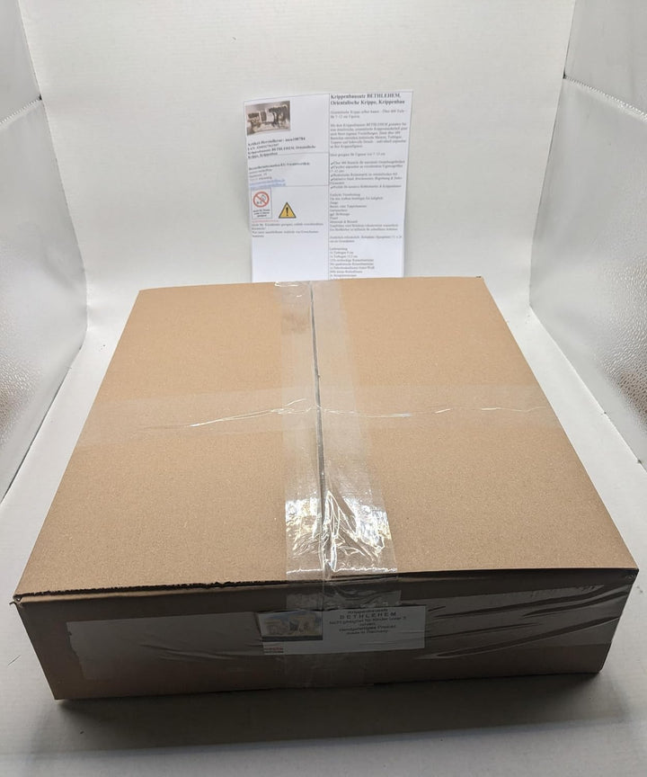 Krippenbausatz BETHLEHEM – Orientalische Krippe zum Selberbauen – 480+ Teile – Krippenstall Modellba