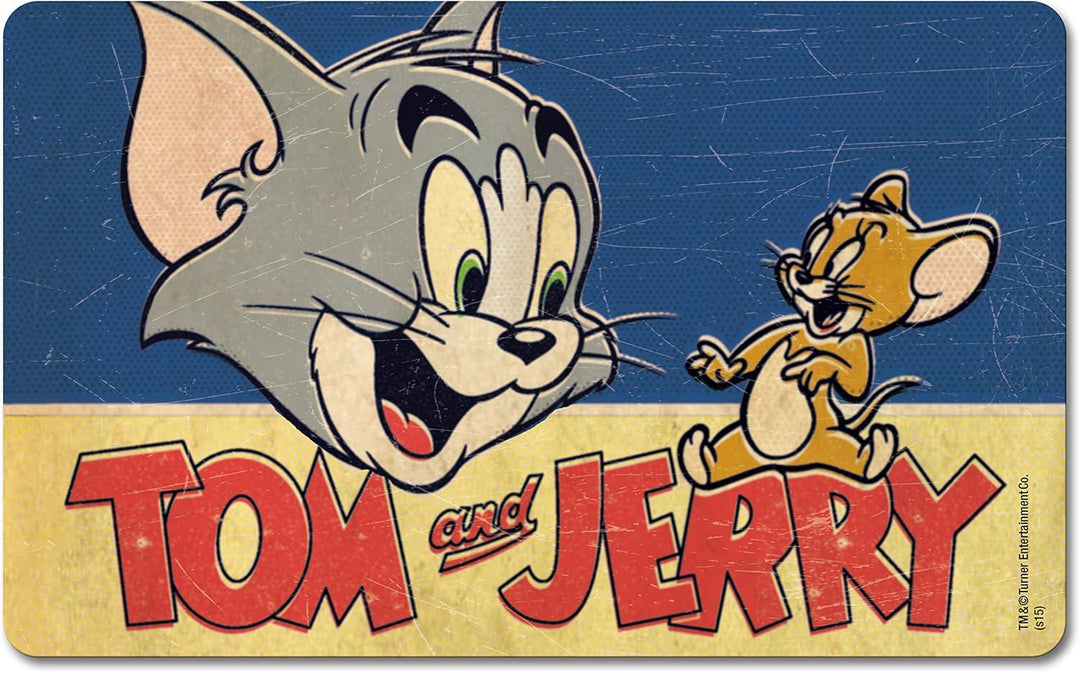 Logoshirt® Tom & Jerry I Abenteuer I Frühstücksbrettchen I Schneidebrett I 23x14cm I 4er Set I spülm