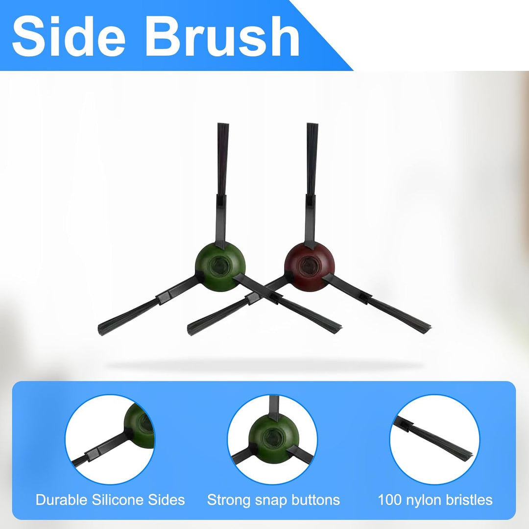 Zubehörset für Yeedi Vac Max, Vac Hybrid, Vac 2 Pro, Vac Station K760, für Ecovacs Ozmo Deebot T8 Ai