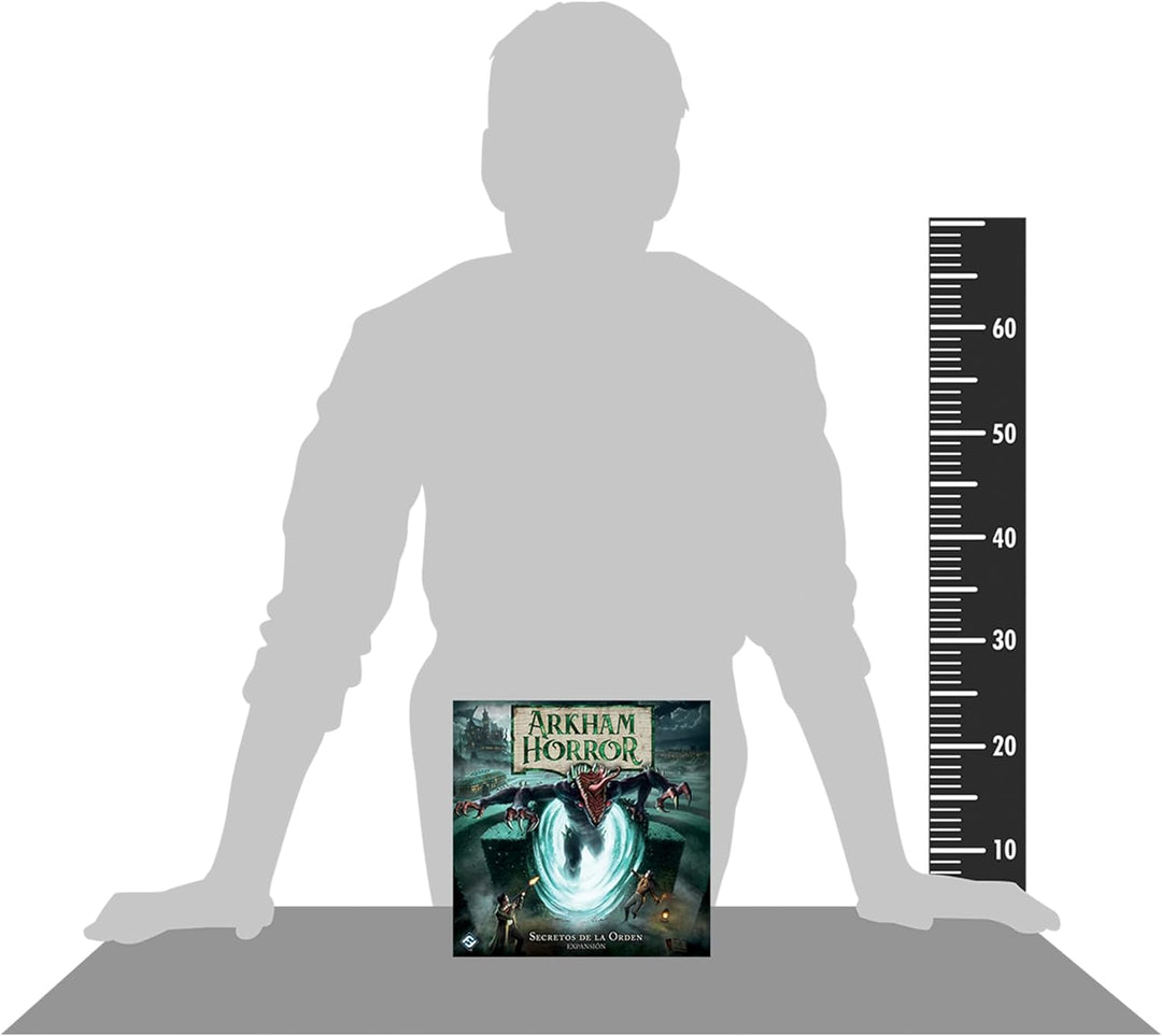 ASMODEE Fantasy Flight Games Arkham Horror, Brettspiel auf Spanisch, Geheimnis des Ordens