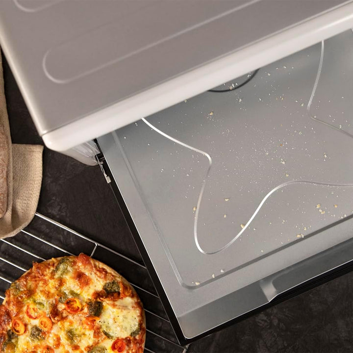 Cecotec Tischkonvektionsofen 60 Liter Bake&Toast 6090 White Gyro. 2200 W, Innenbeleuchtung, 12 Funkt