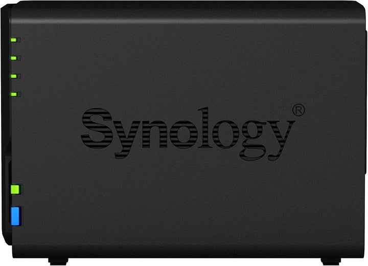 Synology DS218+ 8TB 2 Bay NAS Lösung | Eingerichtet mit 2 x 4TB Seagate IrownWolf Fährt, 8TB
