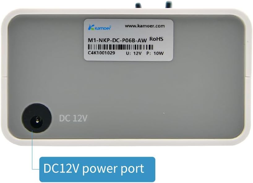 M1-NKP Schlauchpumpe mit DC-Bürstenmotor, Geschwindigkeitseinstellung per Potentiometerknopf, niedri