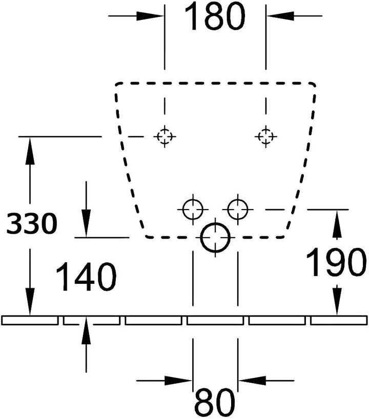 Hochwertiges Wand-Hänge-Bidet BH101