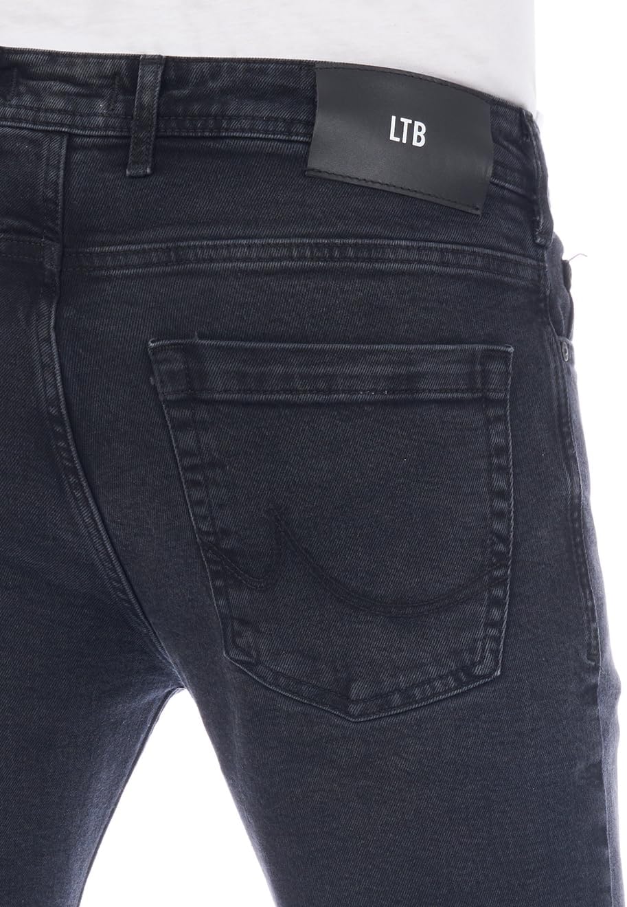 LTB Herren Jeans Hose PaulX Straight Fit Jeanshose Basic Baumwolle Denim Stretch Blau Schwarz w28 w2