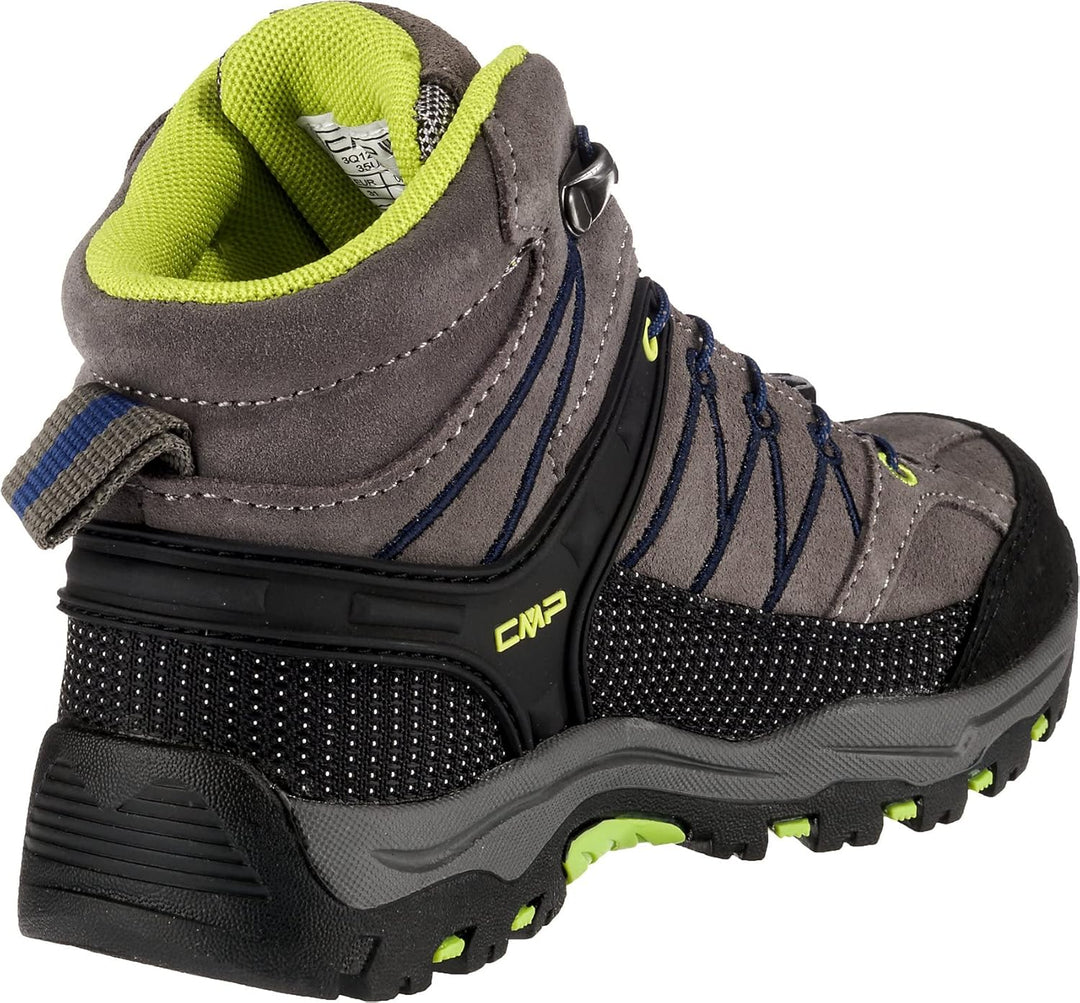 CMP Unisex Kinder Kids Rigel Mid Shoes Wp Trekking-Schuhe 28 EU Graffite Marine, 28 EU Graffite Mari