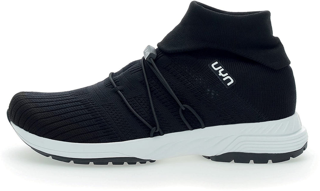UYN Herren Free Flow Tune High Sneaker 40 EU Schwarz, 40 EU Schwarz