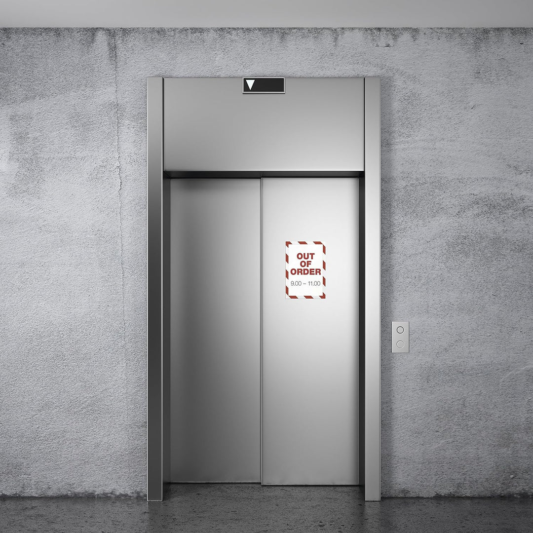Durable Info-Rahmen Duraframe Magnetic Security (A4, Magnetrahmen für metallische Oberflächen) 5 Stü