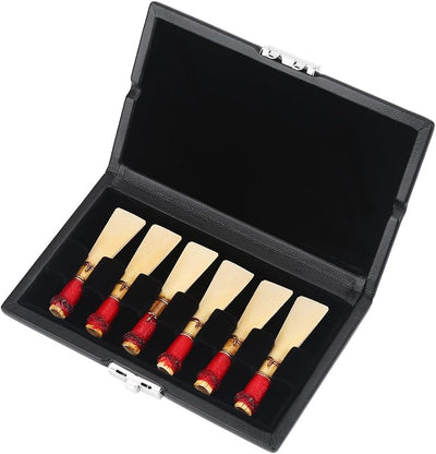 Reed Container,Bassoon Reed Case,Bassoon Reed Case Fagottrohr Box Fagott Zubehör,Pu Leder Abdeckung