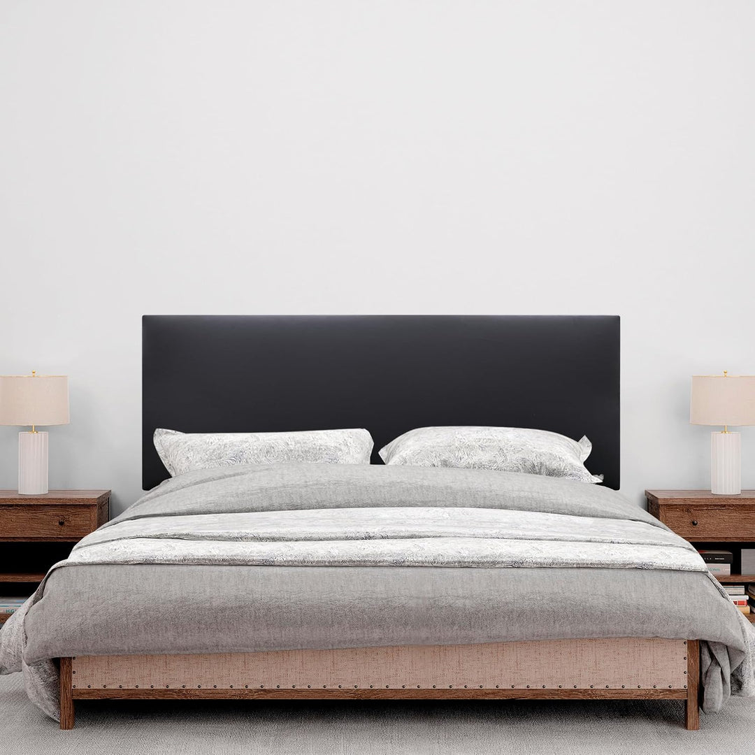 DHOME Kopfteil aus Kunstleder oder Stoff AQUALINE Glattes gepolstertes Kopfteil Luxusbett Kopfteil (