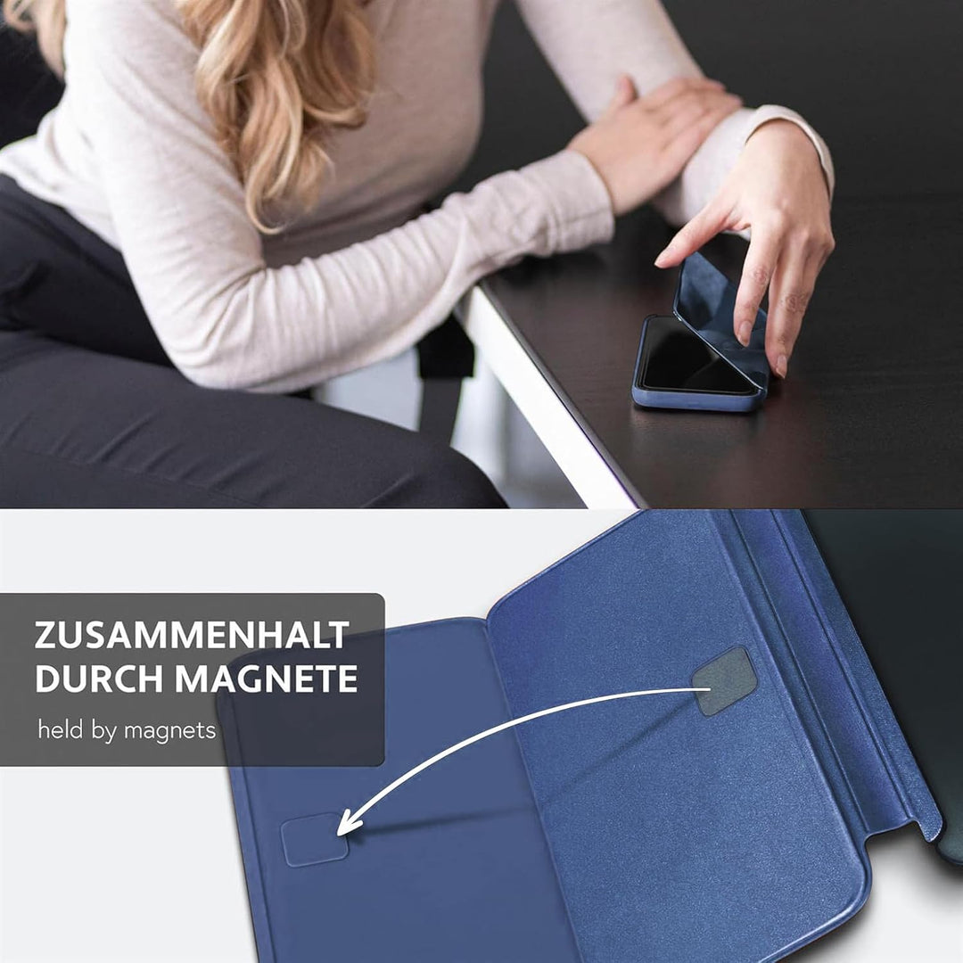 für Samsung S26 Ultra Hülle Clear View Spiegel Handyhülle für Samsung Galaxy S26 Ultra Flip Case Han