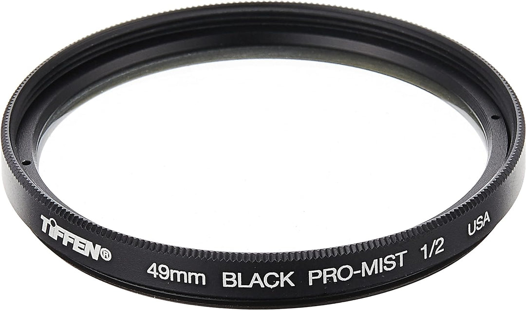 Tiffen Filter 49MM Black PRO-Mist 1/4 Filter & Filter 49MM Black PRO-Mist 1/2 Filter 49mm Bundle mit