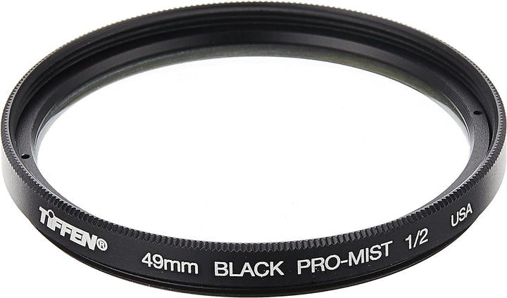 Tiffen Filter 49MM Black PRO-Mist 1/4 Filter & Filter 49MM Black PRO-Mist 1/2 Filter 49mm Bundle mit