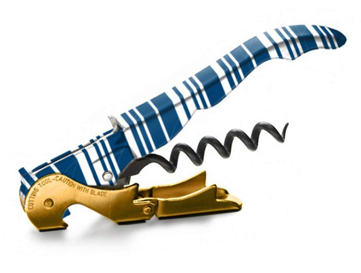 Pulltap's Korkenzieher, gestreift, Blau (Raya Mari), Blau (Raya Mari)