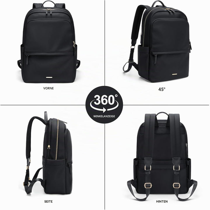 GOLF SUPAGS Laptop Rucksack für Damen Casual Daypack für Arbeit Reisen College Schulrucksack Handtas
