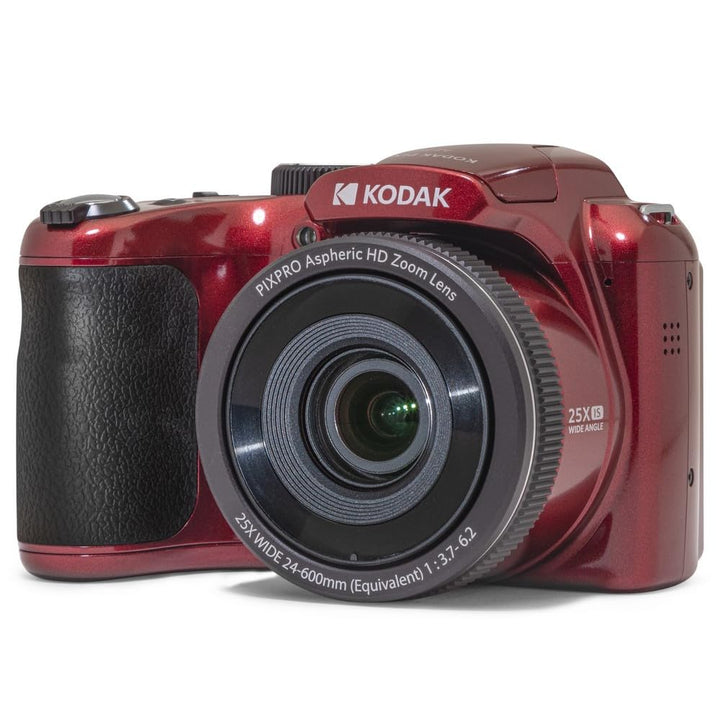 KODAK PIXPRO Astro Zoom AZ255-RD 16MP Digitalkamera mit 25-fachem optischen Zoom, 24 mm Weitwinkel,