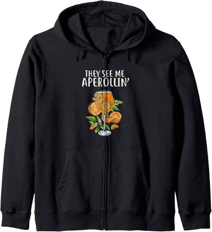 They see me Aperolling - Party-Outfits Kapuzenjacke