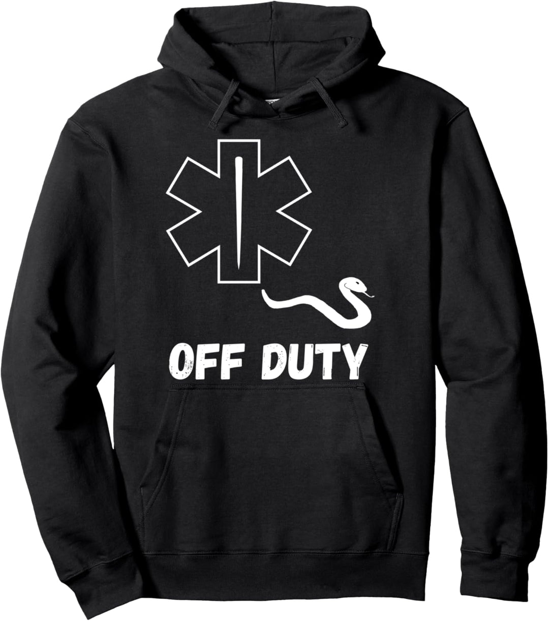Sanitäter ausser Dienst Krankenwagen Pullover Hoodie
