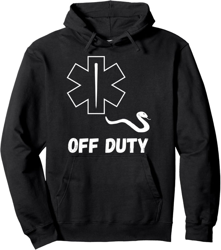 Sanitäter ausser Dienst Krankenwagen Pullover Hoodie