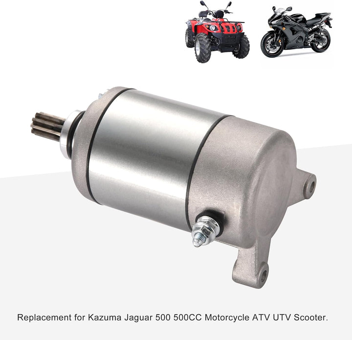 GOOFIT 9t 12v elektrostarter motor zubehör fit Ersatz für xinYang sportsman 500 500cc motorrad quad