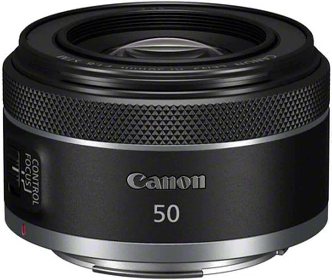 Canon RF 50mm F1.8 STM Objektiv | Kompakt und leicht, hohe Lichtstärke von 1:1,8, kompatibel mit All