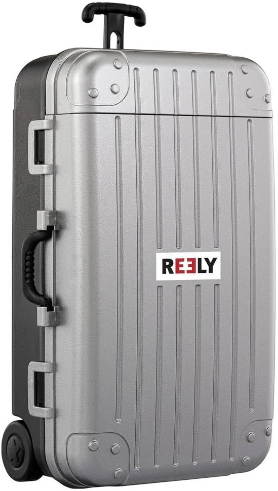 Reely Suitcase mini Drone Quadrocopter RtF Einsteiger, Kameraflug Silber-Schwarz