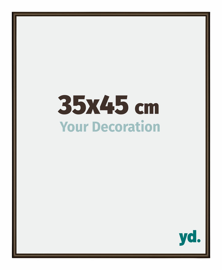 yd. Your Decoration - Bilderrahmen 35x45 cm - Bilderrahmen aus Aluminium mit Acrylglas - Antireflex