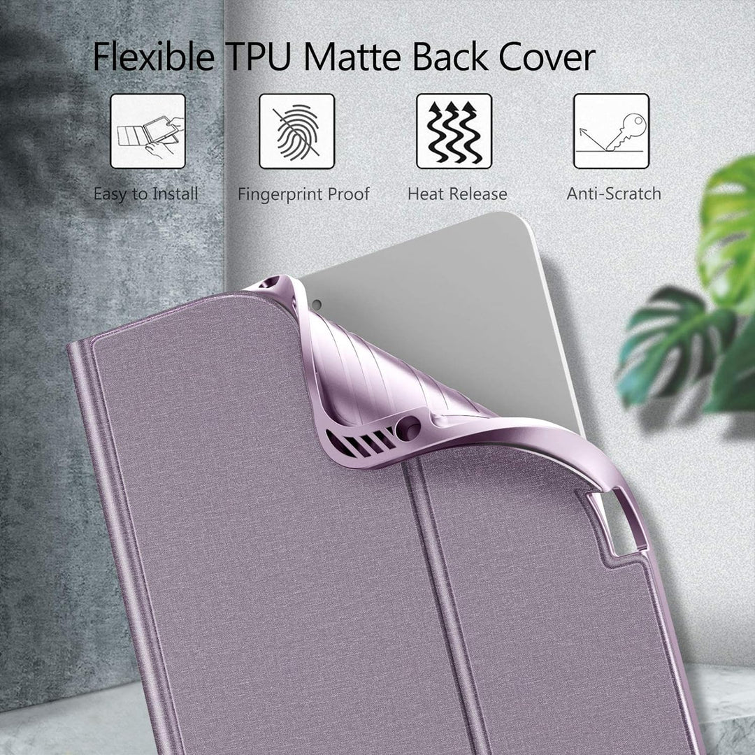 Fintie Tastatur Hülle für iPad Air 5 2022 / iPad Air 4 2020 10.9 Zoll, Schutzhülle mit TPU Rückschal