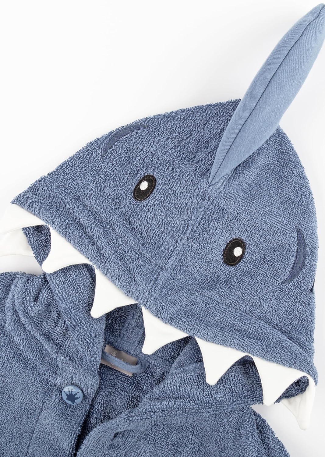 Sigikid Bademantel aus Bio-Baumwolle für Kinder Unisex Altrosa 86-92, Altrosa 86-92