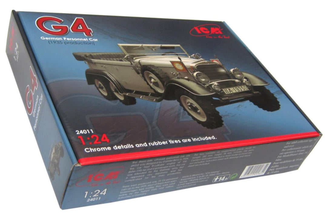 ICM 24011 Modellbau, schwarz, Mittel