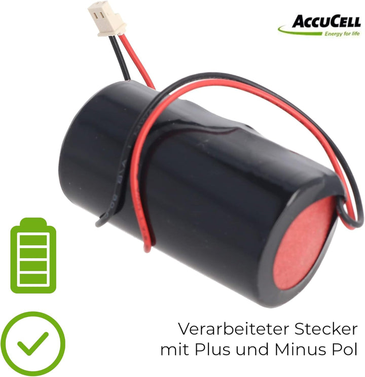 AccuCell 19000mAh Batterie passend für Eve ER34615-GL101, 0-9912-K, ER34615M/W200, Visonic Sirene 71