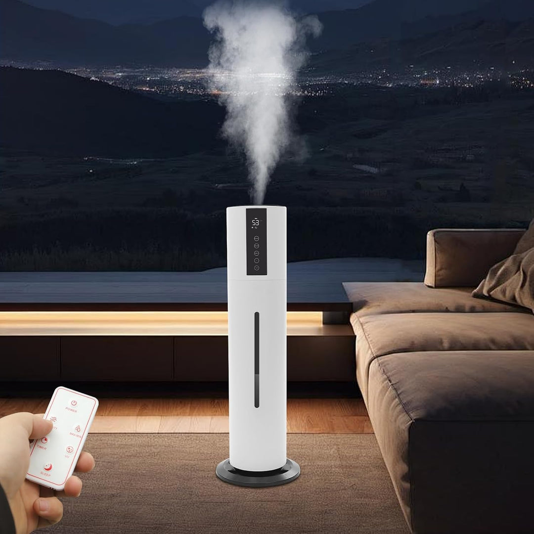 Weiss Luftbefeuchter, Nebelbefeuchter Raumluftbefeuchter Humidifier, für Schlafzimmer, Wohnzimmer, A