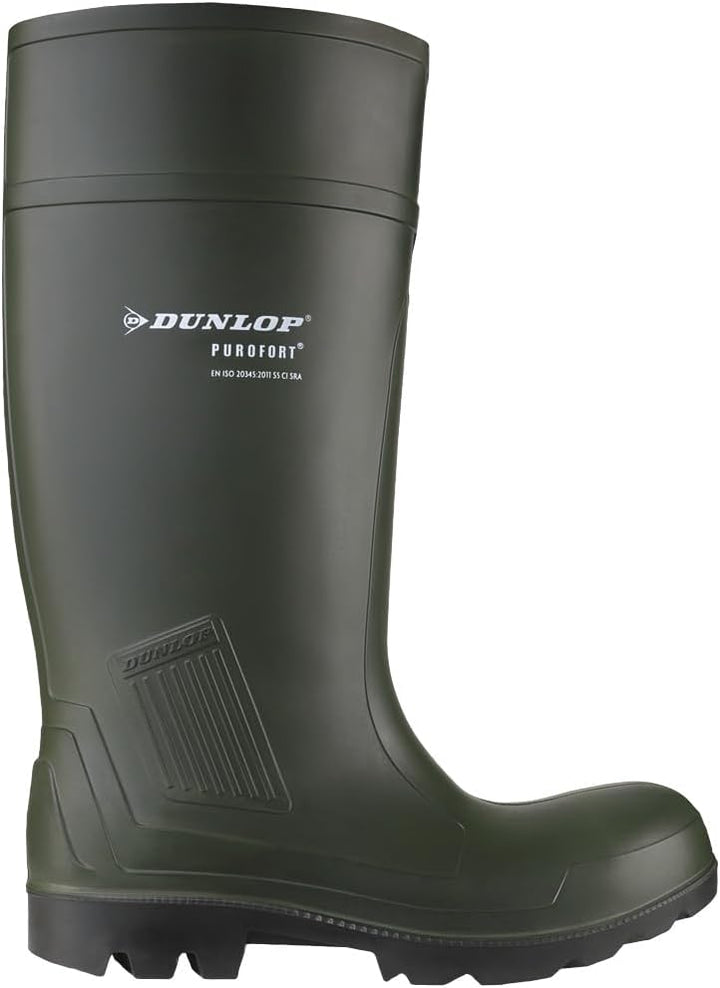 Dunlop Unisex-Erwachsene D460933 Purofort GROEN 37 Gummistiefel, Grün 08, EU UK 4 | US 4
