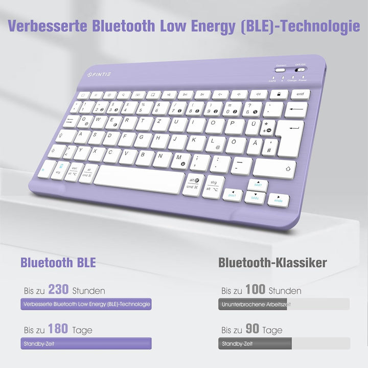 FINTIE Tastatur Hülle für Samsung Galaxy Tab A11+ Plus 11" 2025 / Tab A9+ Plus 11 Zoll 2023 Tablet,