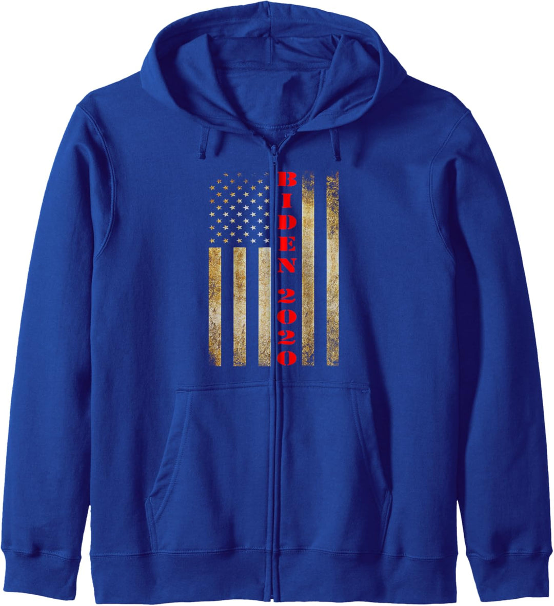 Joe Biden 2020 Democrat Liberal Retro US Flag Men Women Vote Kapuzenjacke