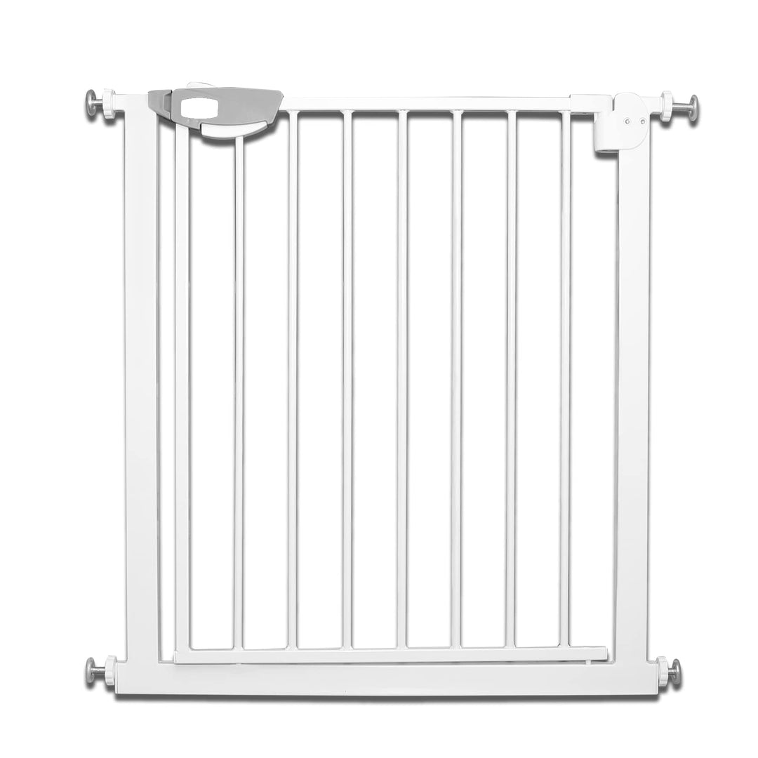 Froadp Türschutzgitter Baby Treppengitter Kindergitter ohne Bohren 75-85cm Türgitter Treppen Beidsei