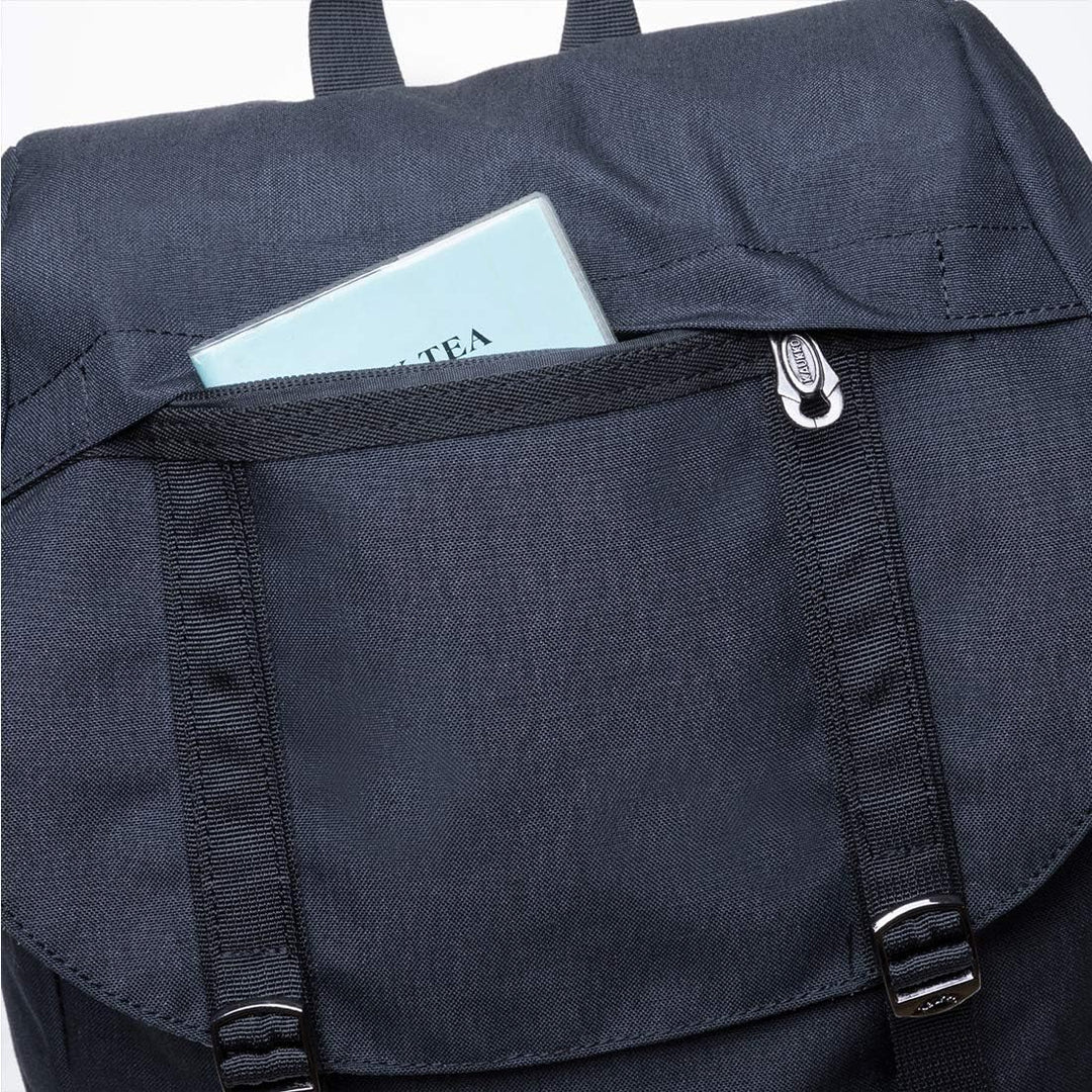 KAUKKO Vintage Unisex Rucksack Studenten 17 Zoll Backpack für 14" Notebook Lässiger Alltagstasche,45
