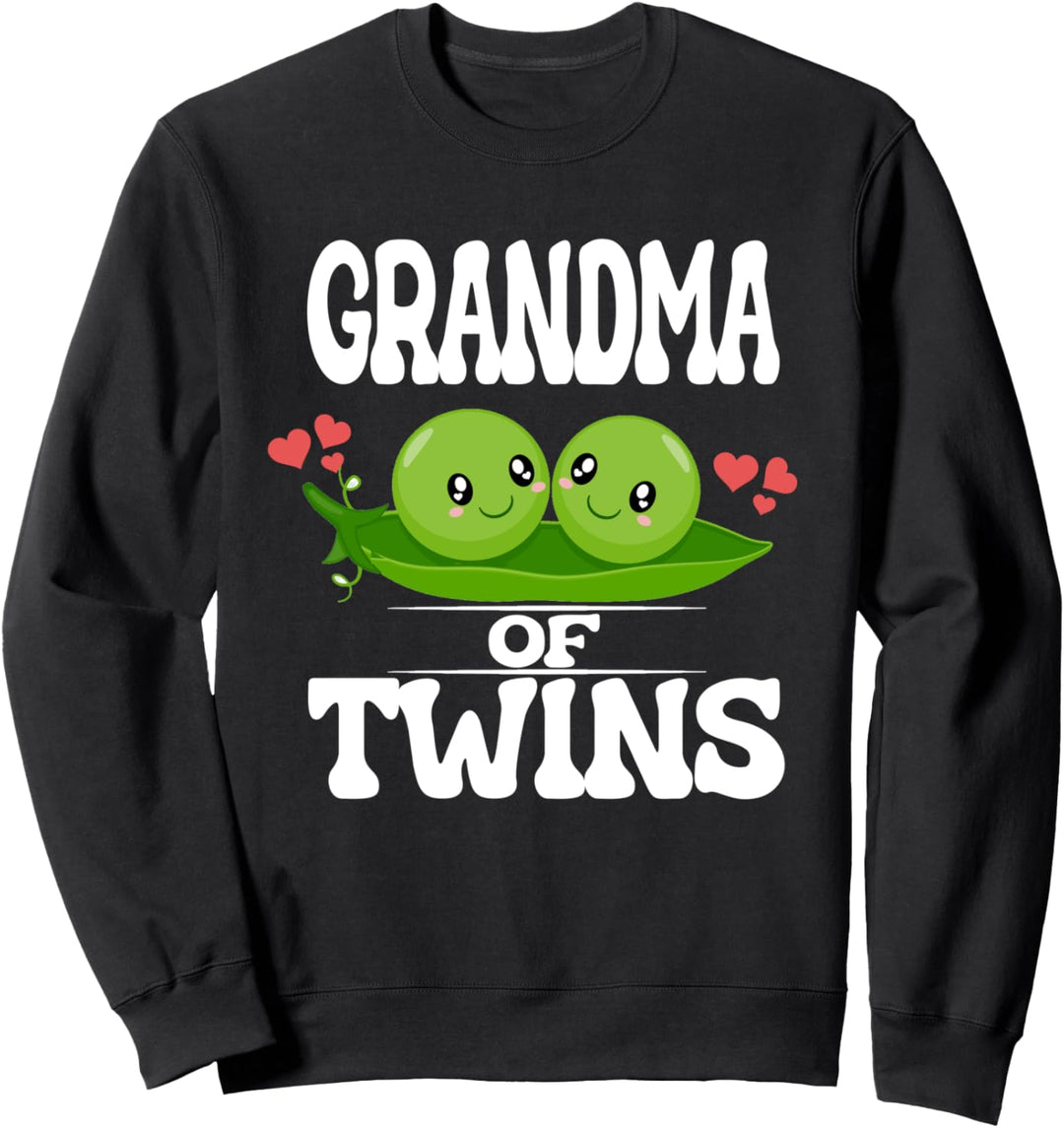 Grandma Of Twins Grandmother Sweatshirt