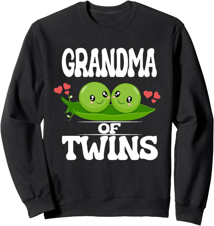 Grandma Of Twins Grandmother Sweatshirt