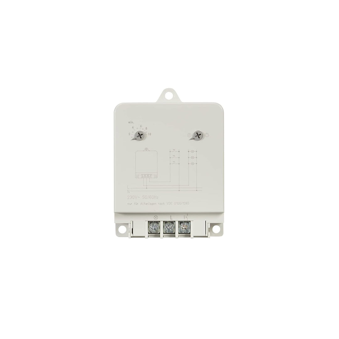 Legrand, Treppenlicht-Zeitschalter Rex600Plus, 230 V, 50/60 Hz, extrem leise, Aufputzmontage, 049783
