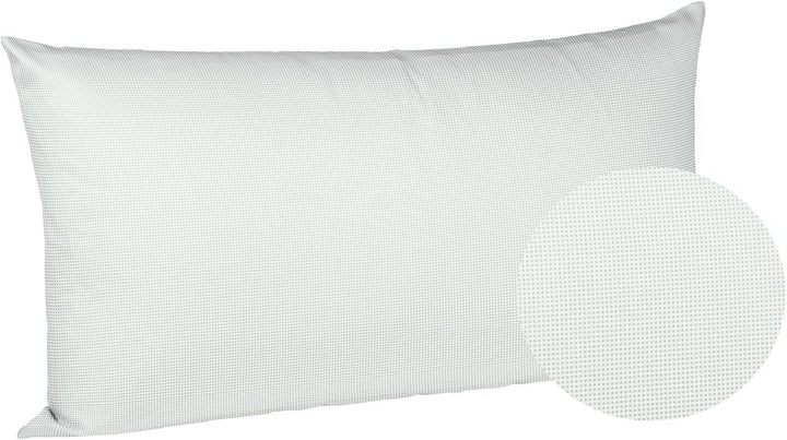 fleuresse Porto Bettwäscheset, Buntgewebe, drieb herb, 38 x 28 x 5 cm Drieb Herb 38.0 x 28.0 x 5.0 c