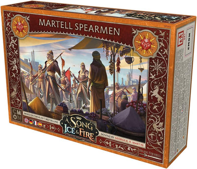 CMON | A Song of Ice & Fire – Speerträger von Haus Martell | Erweiterung | Tabletop | 2 Spieler | Ab