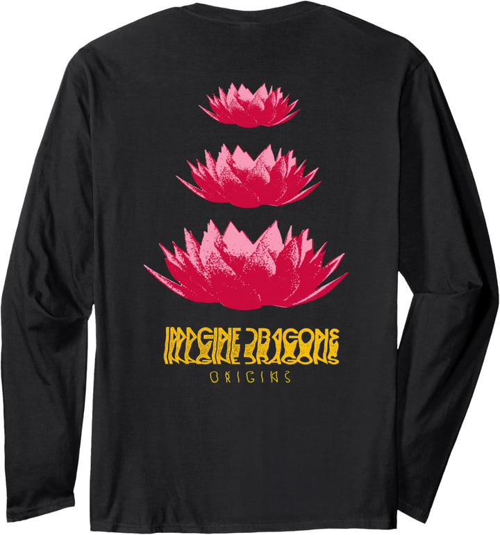 Stell dir Dragons Origins Lotus vor Langarmshirt